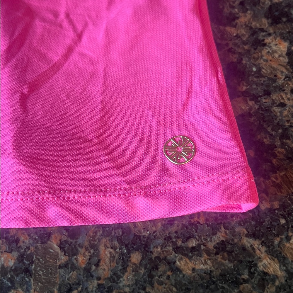 Lilly Pulitzer Luxletic top new, medium hot pink - Picture 3 of 6